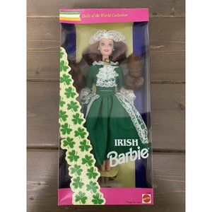 1994 Dolls of the World Special Edition Irish Barbie New in Box - Barbie Irish